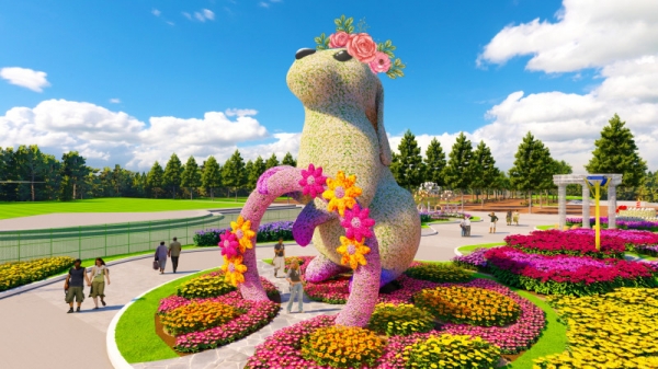 2023고양국제꽃박람회가 4월 27일부터 5월 8일까지 12일간, 일산호수공원 일원에서 개최된다.